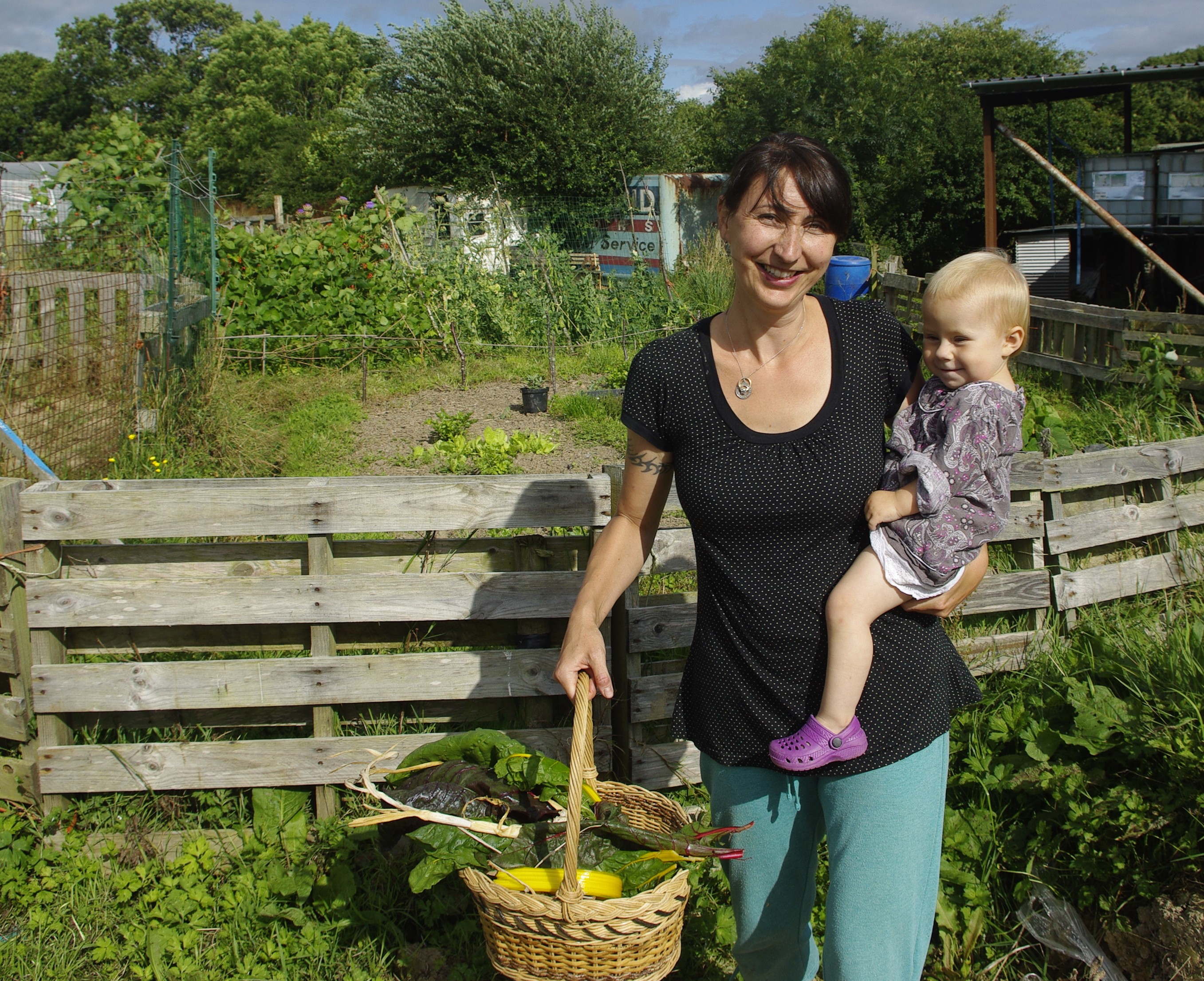 Tamra in Garden